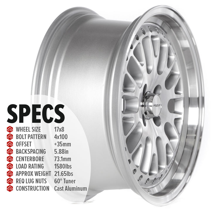 Circuit CP21 Silver/Machined