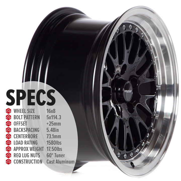 Circuit CP21 Gloss Black ML