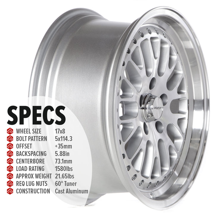 Circuit CP21 Silver/Machined