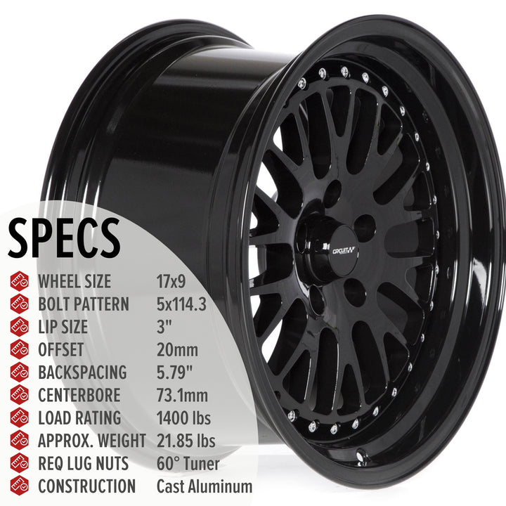 Circuit CP21 Full Gloss Black