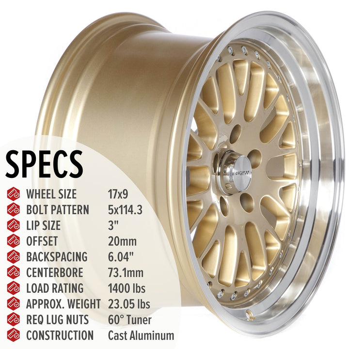 Circuit CP21 Gloss Gold