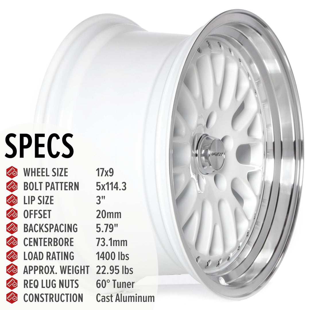 Circuit CP21 Gloss White