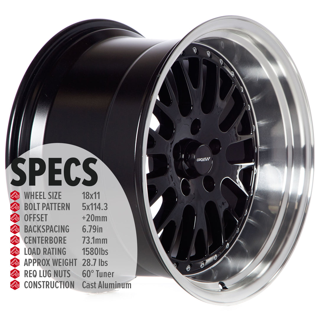 Circuit CP21 Gloss Black ML