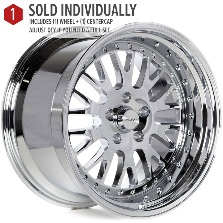 Circuit CP21 Triple Chrome Plated
