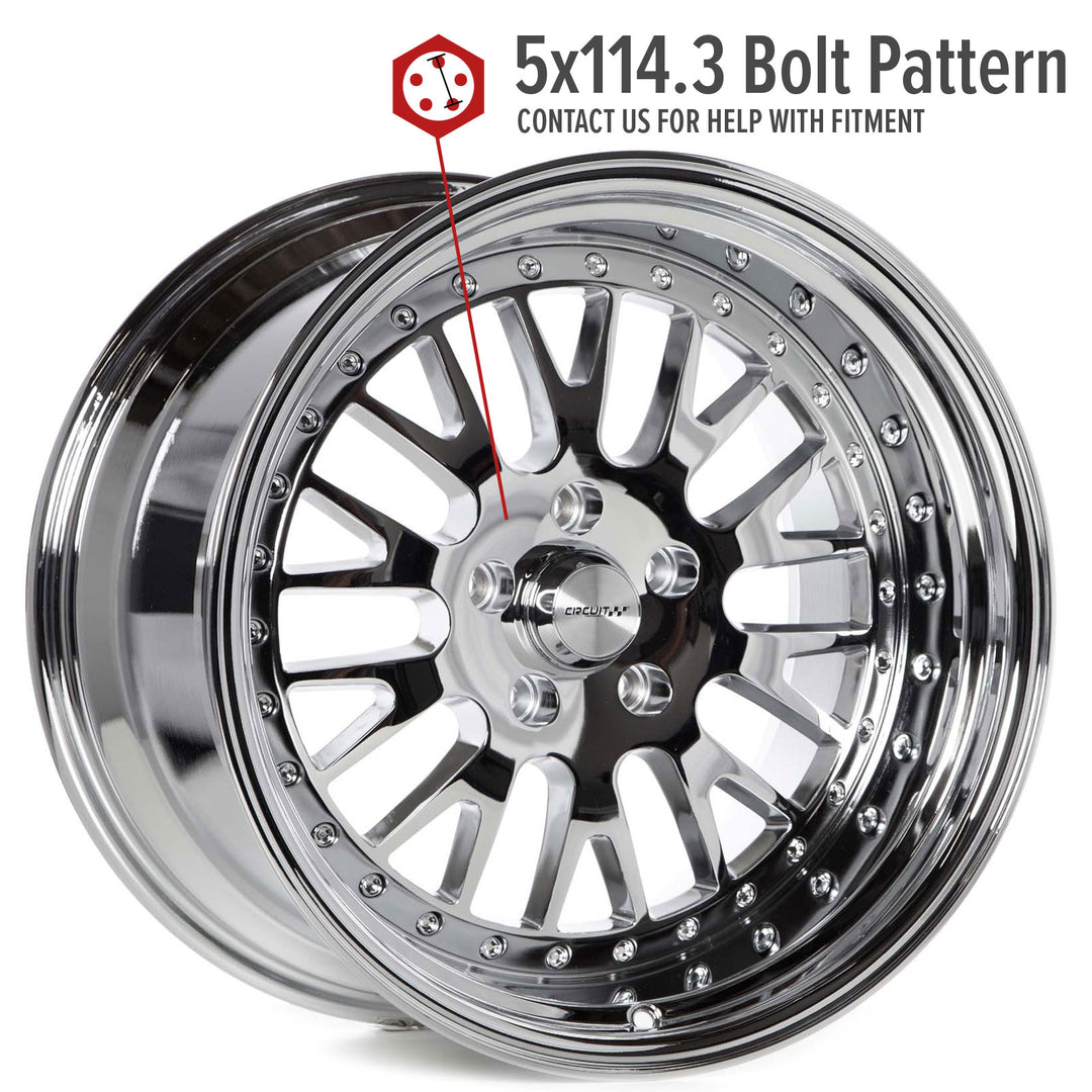 Circuit CP21 Triple Chrome Plated