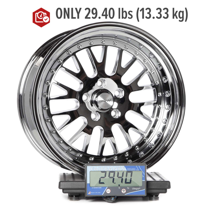 Circuit CP21 Triple Chrome Plated