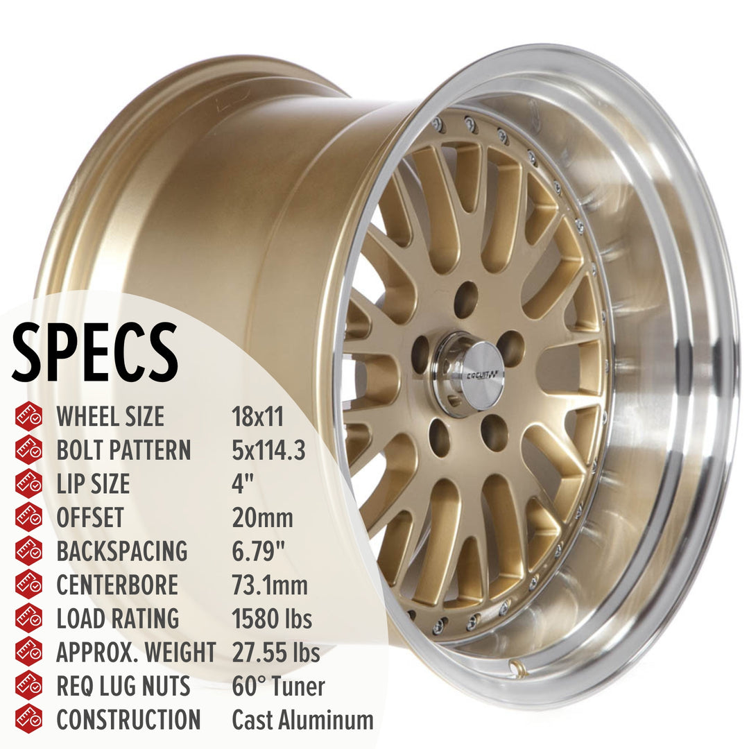 Circuit CP21 Gloss Gold