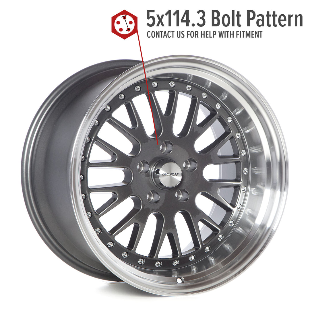 Circuit CP21 Gloss Gunmetal