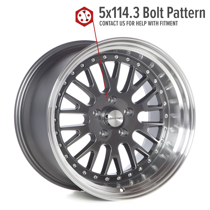 Circuit CP21 Gloss Gunmetal