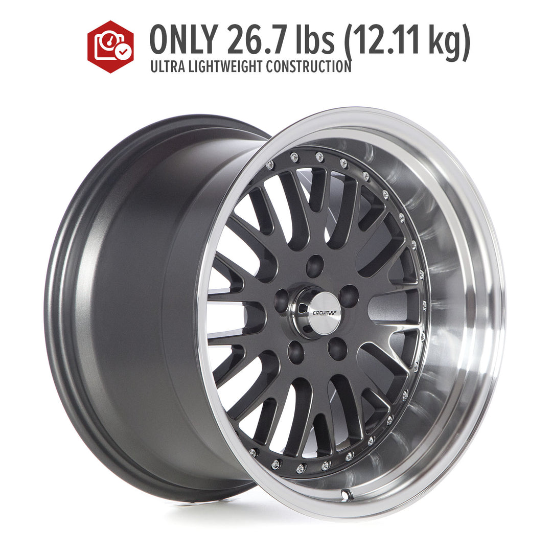 Circuit CP21 Gloss Gunmetal