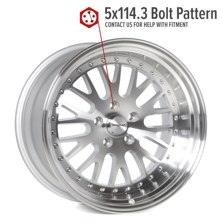 Circuit CP21 Silver/Machined