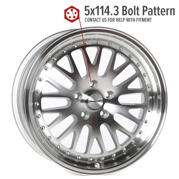 Circuit CP21 Silver/Machined