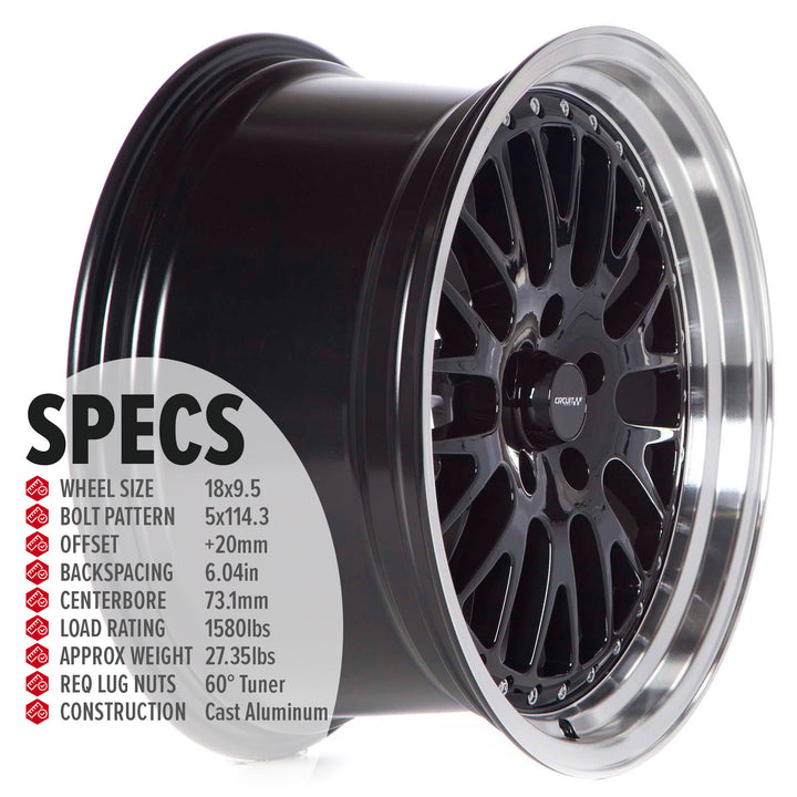 Circuit CP21 Gloss Black ML
