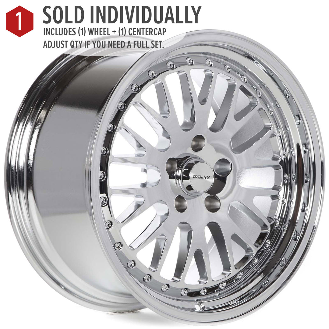 Circuit CP21 Triple Chrome Plated