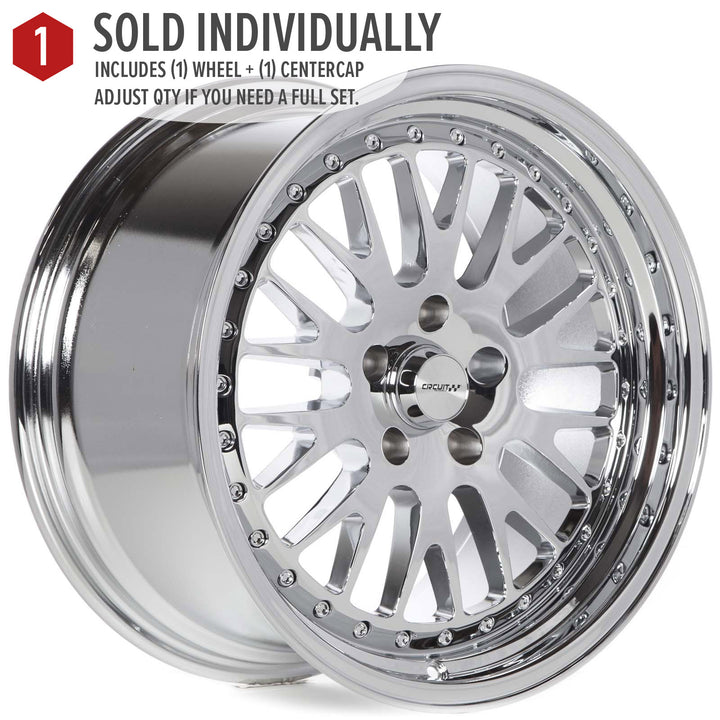 Circuit CP21 Triple Chrome Plated