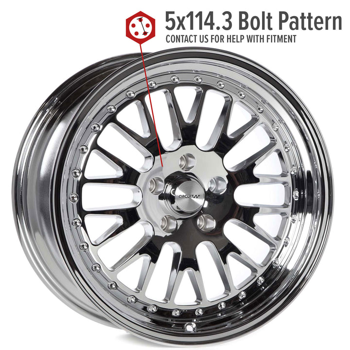 Circuit CP21 Triple Chrome Plated