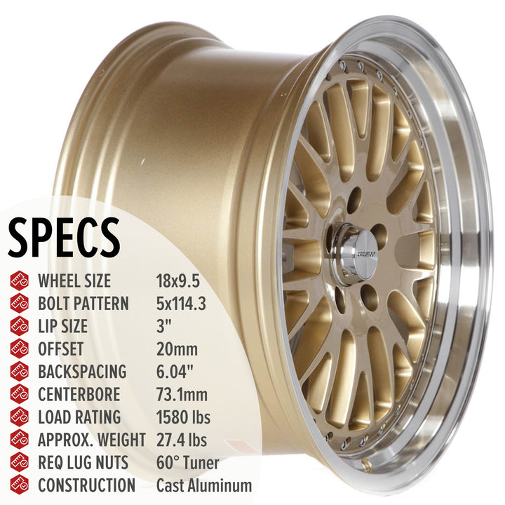 Circuit CP21 Gloss Gold