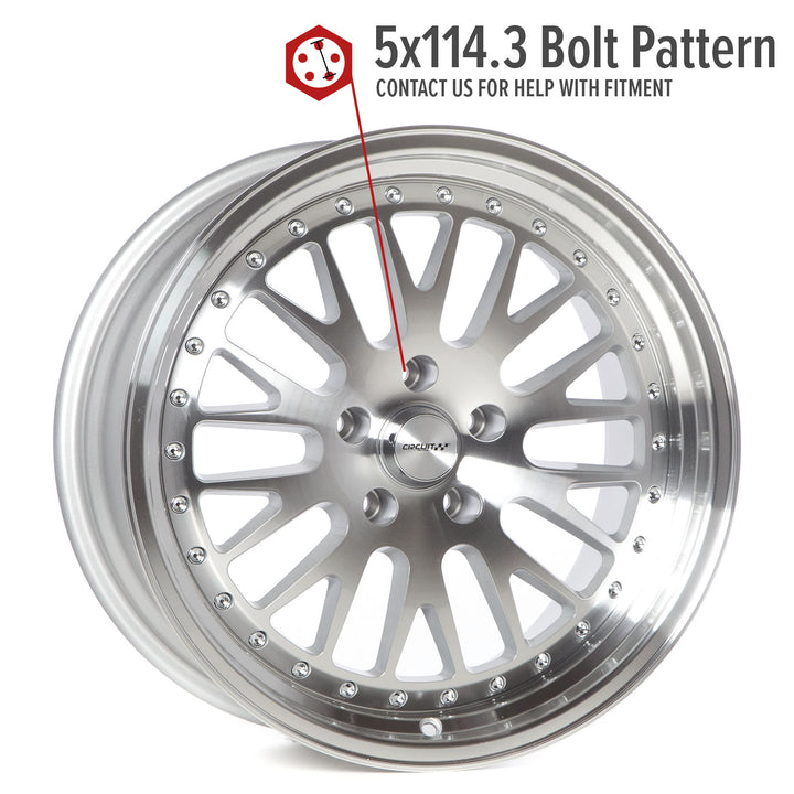 Circuit CP21 Silver/Machined