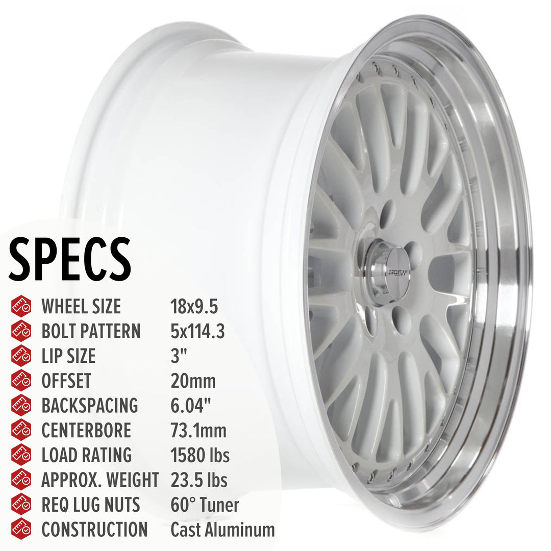 Circuit CP21 Gloss White