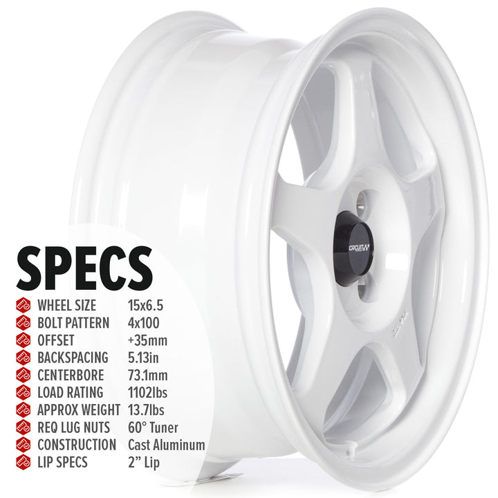 Circuit CP22 Gloss White