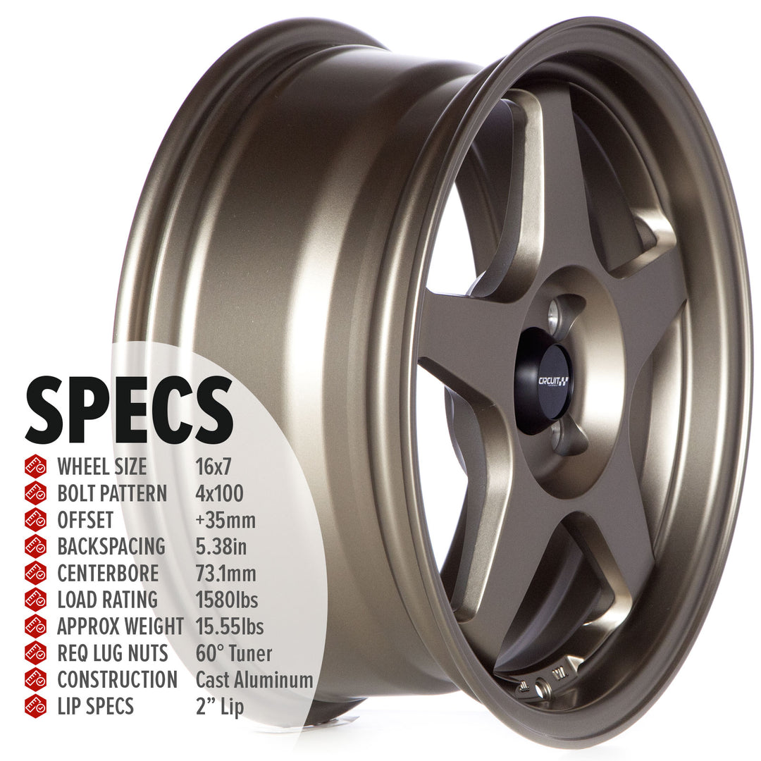 Circuit CP22 Matte Bronze