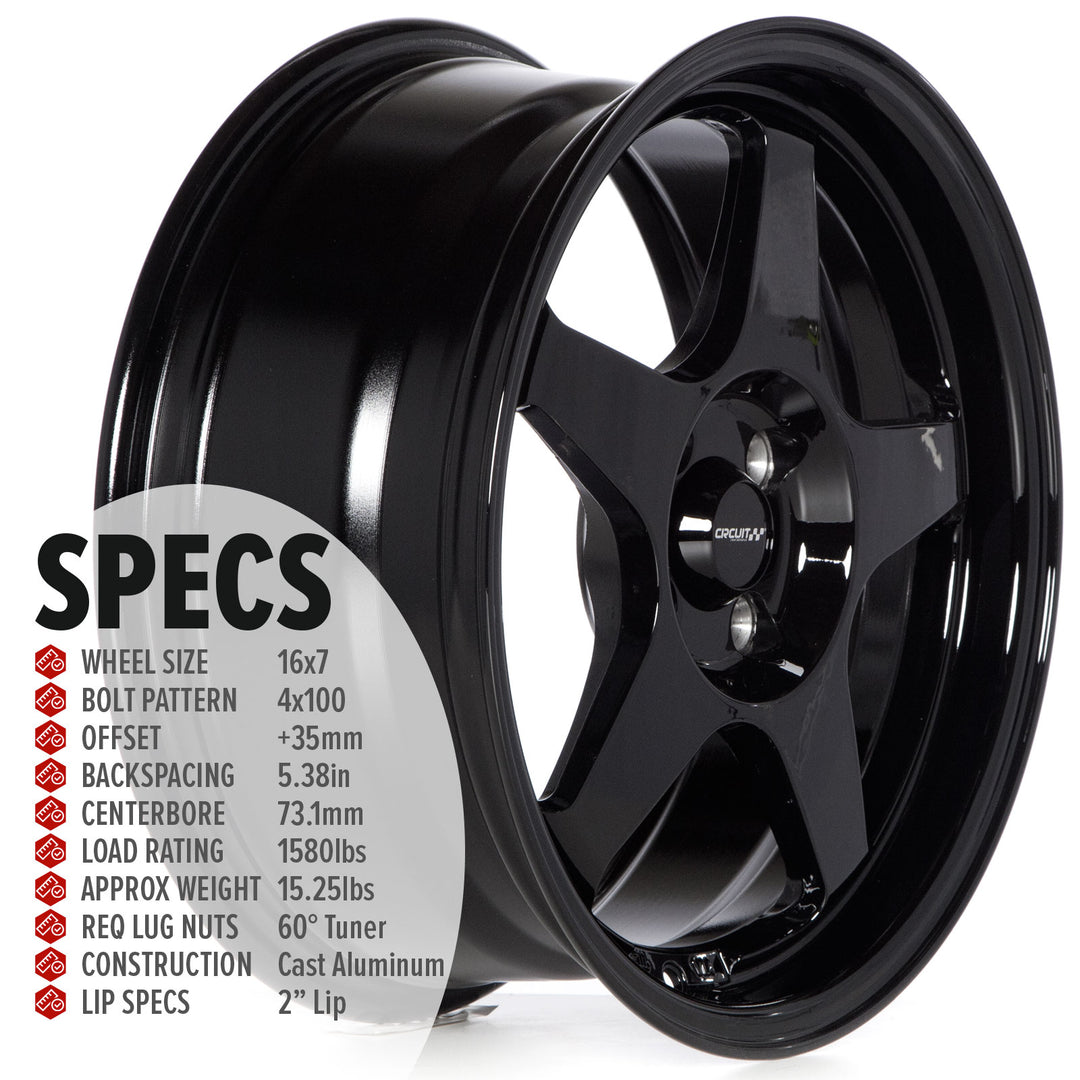 Circuit CP22 Gloss Black