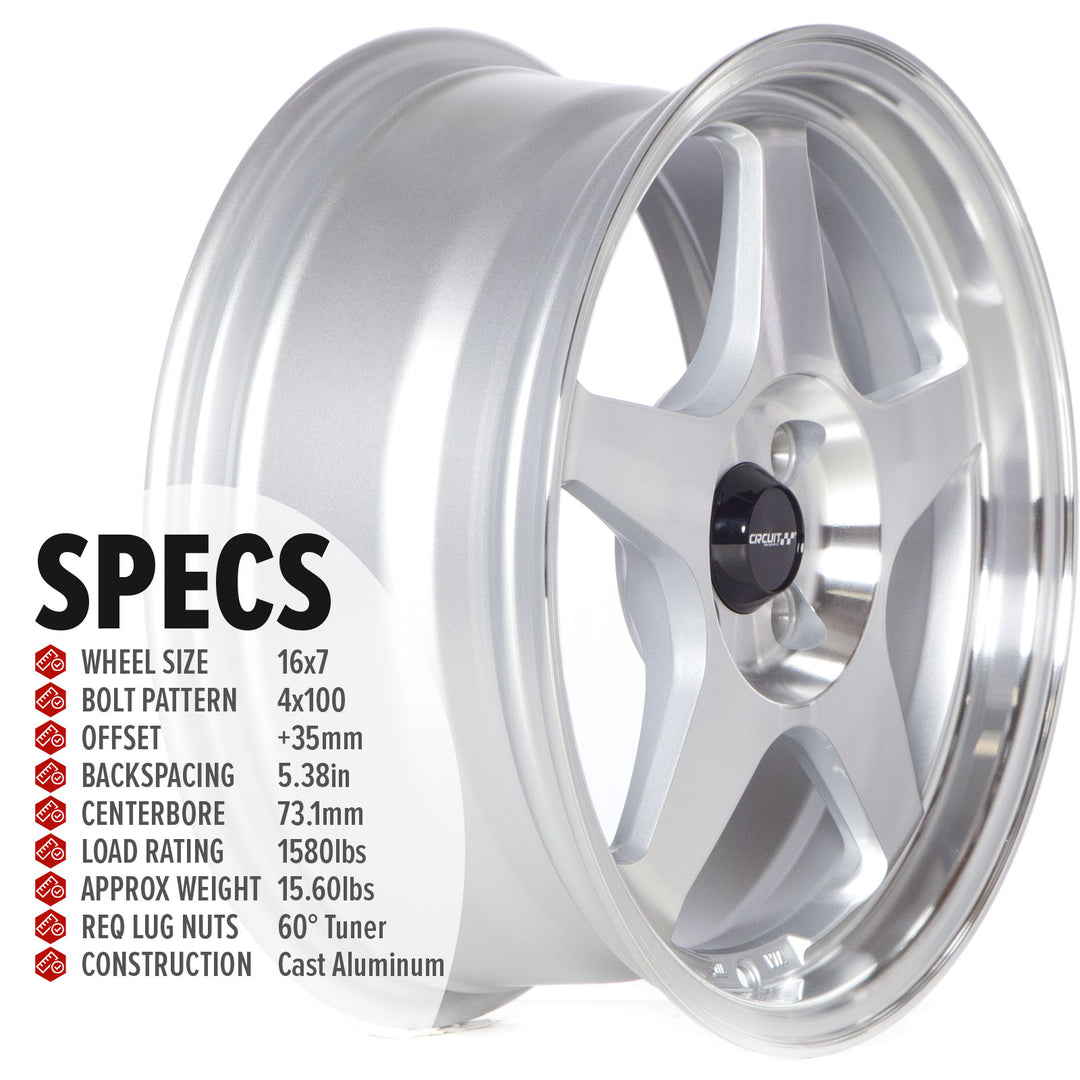 Circuit CP22 Silver/Machined