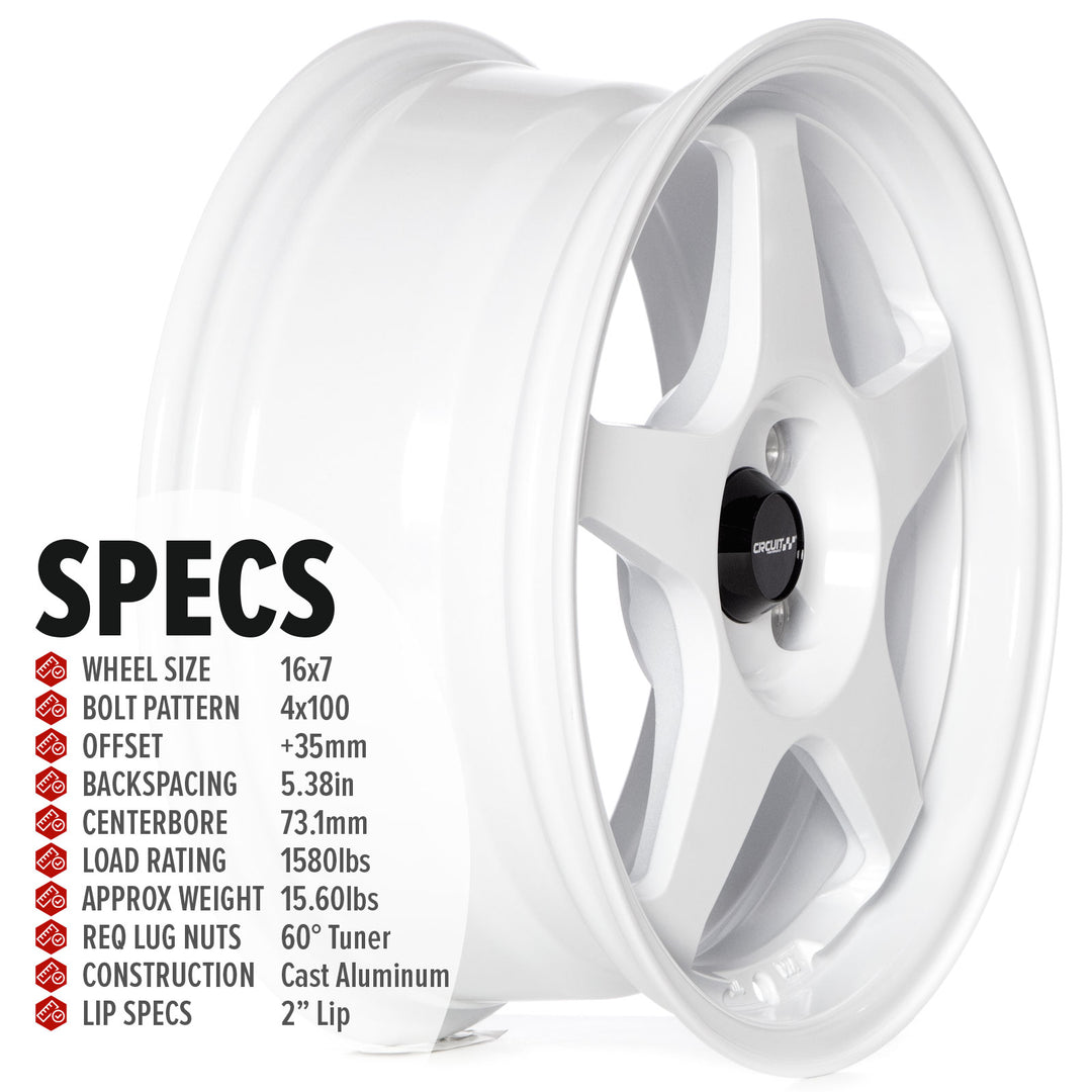 Circuit CP22 Gloss White