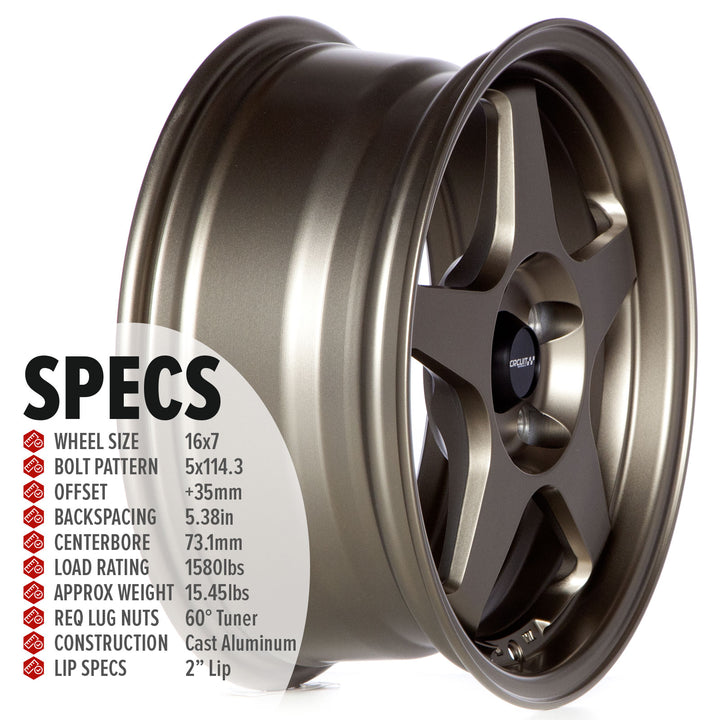 Circuit CP22 Matte Bronze