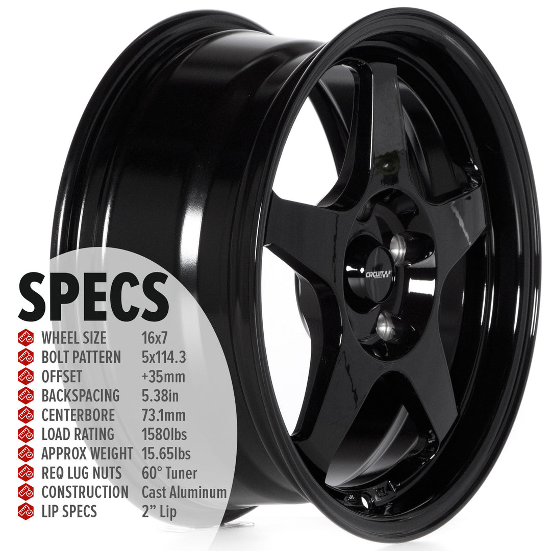 Circuit CP22 Gloss Black