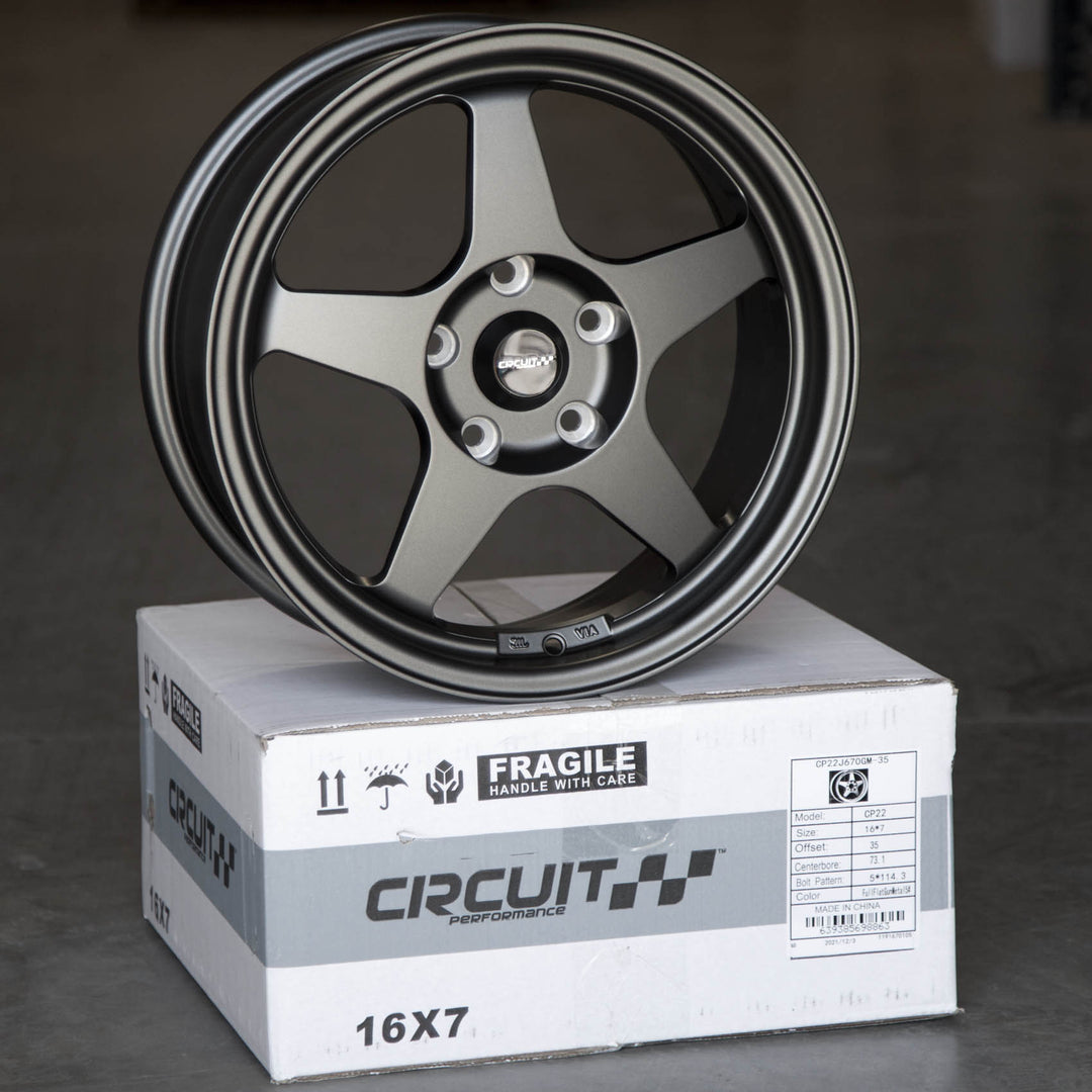 Circuit CP22 Matte Gunmetal