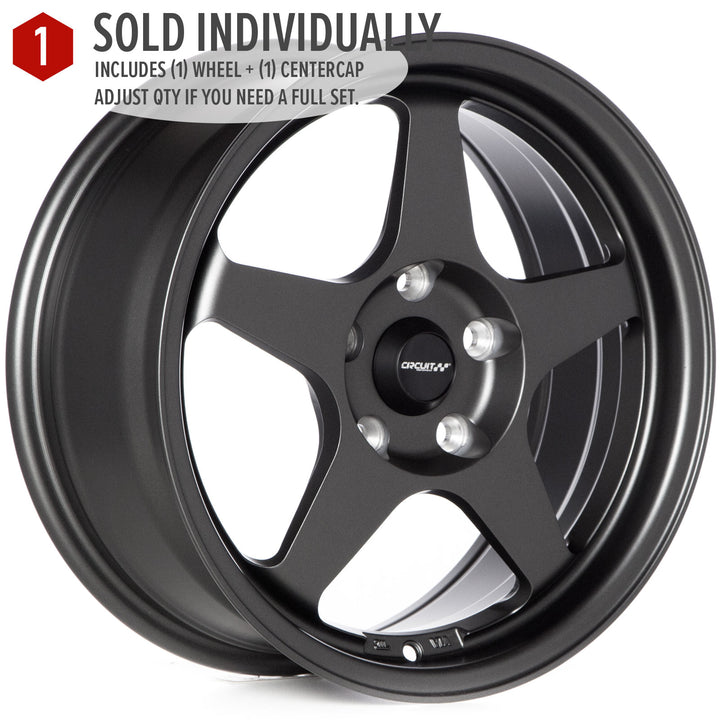 Circuit CP22 Matte Gunmetal