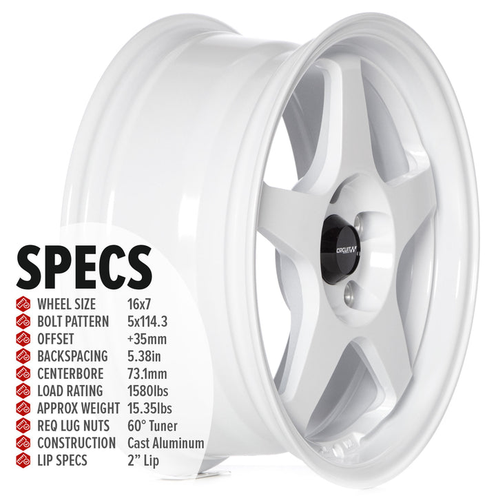 Circuit CP22 Gloss White