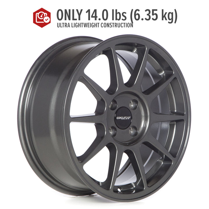 Circuit CP23 Gloss Gunmetal