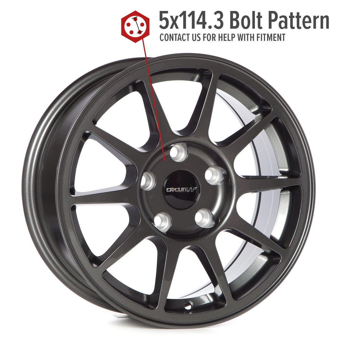 Circuit CP23 Gloss Gunmetal