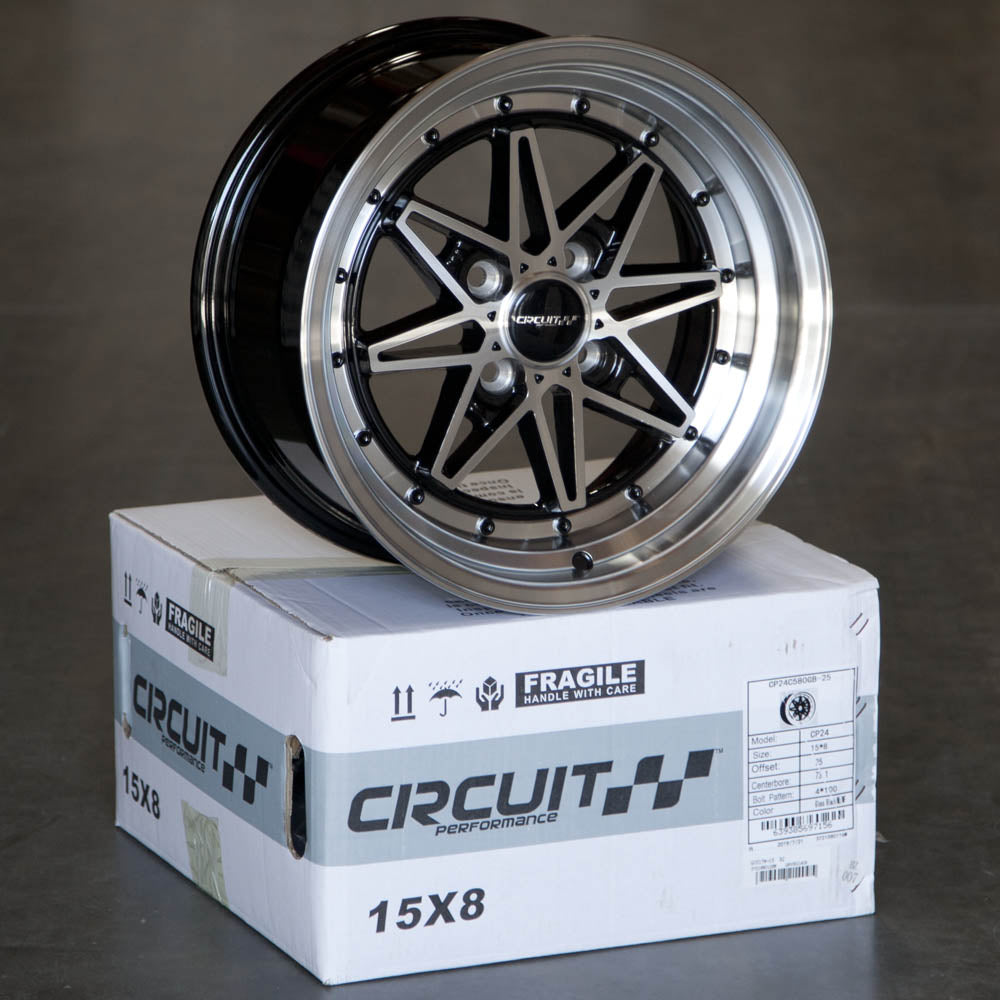Circuit CP24 Gloss Black/Machined