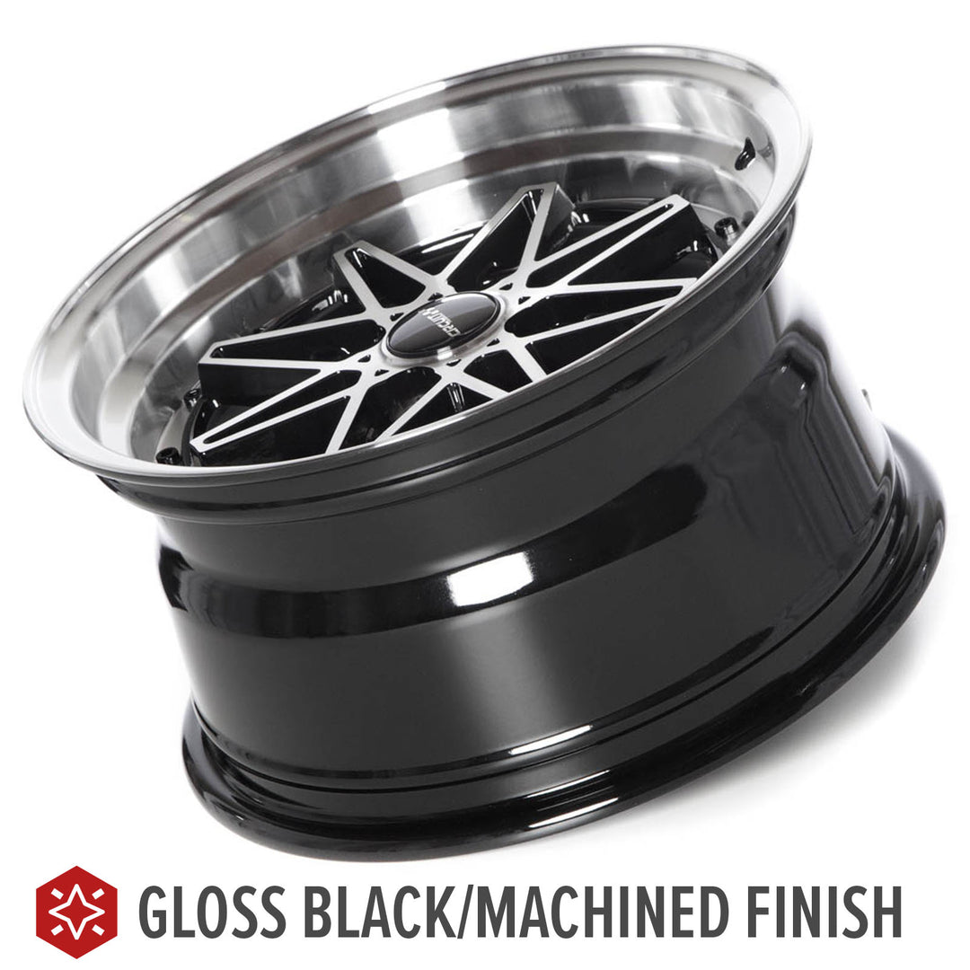 Circuit CP24 Gloss Black/Machined