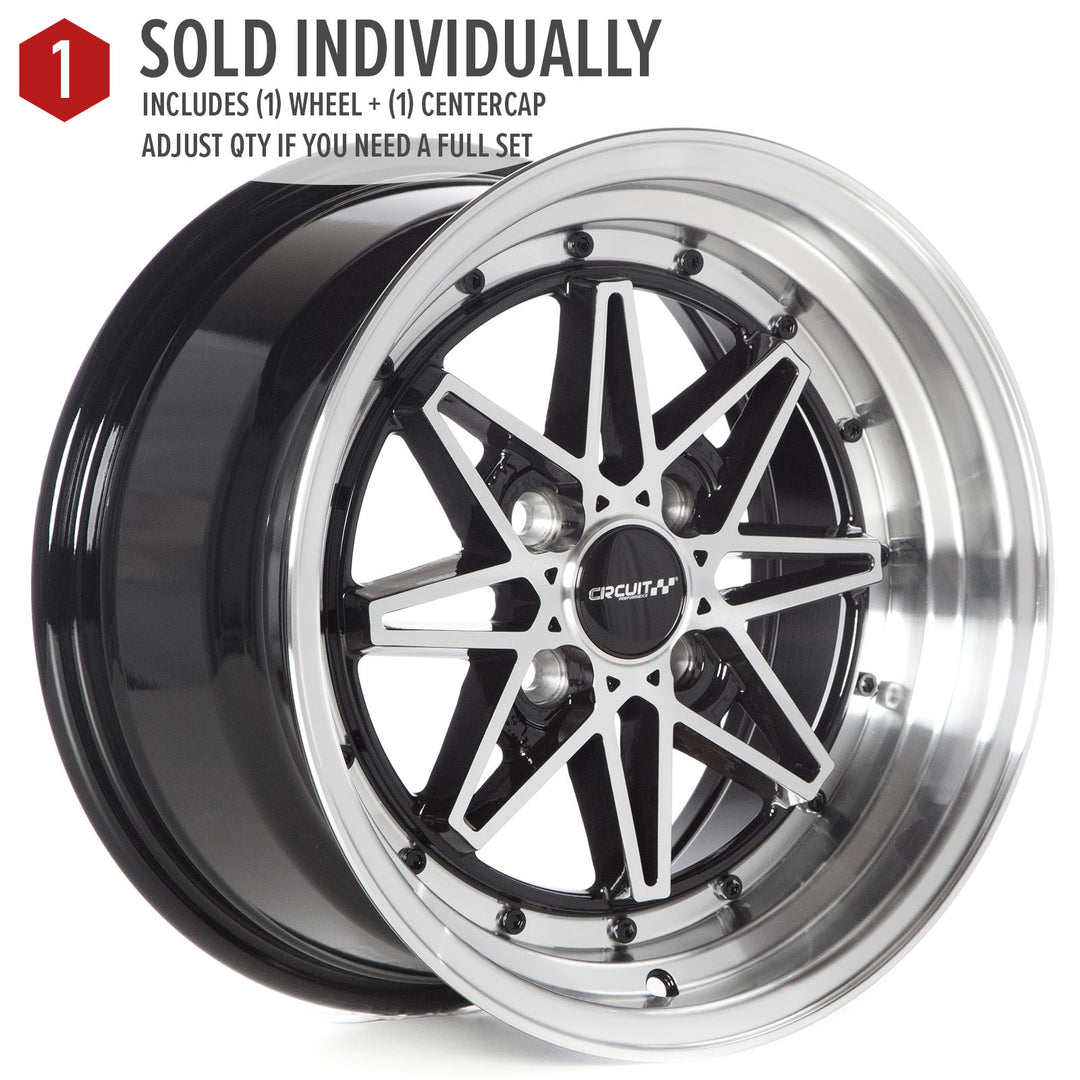 Circuit CP24 Gloss Black/Machined