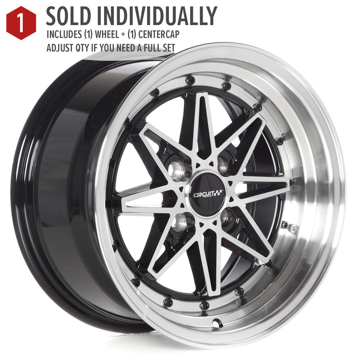 Circuit CP24 Gloss Black/Machined