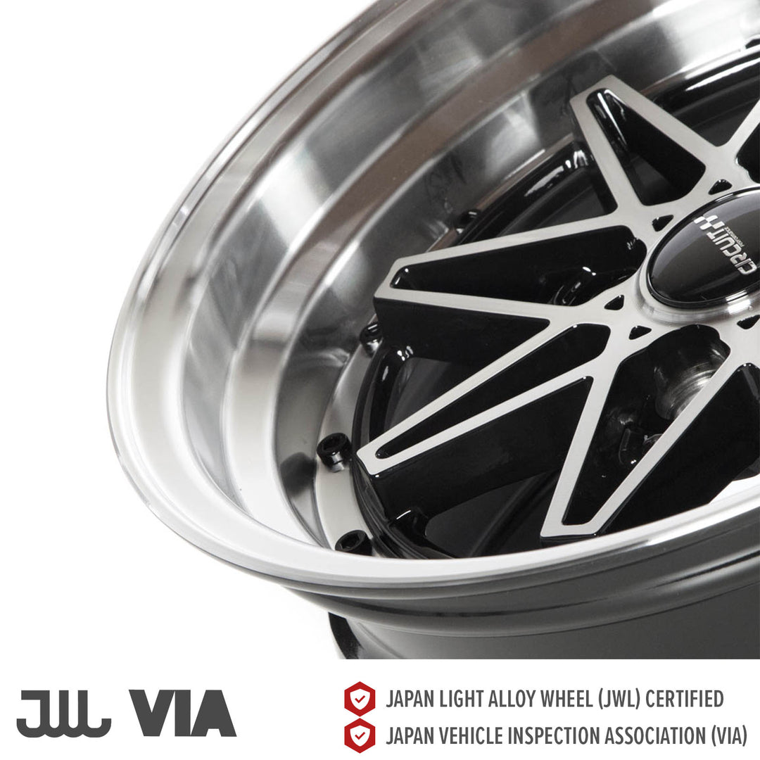 Circuit CP24 Gloss Black/Machined