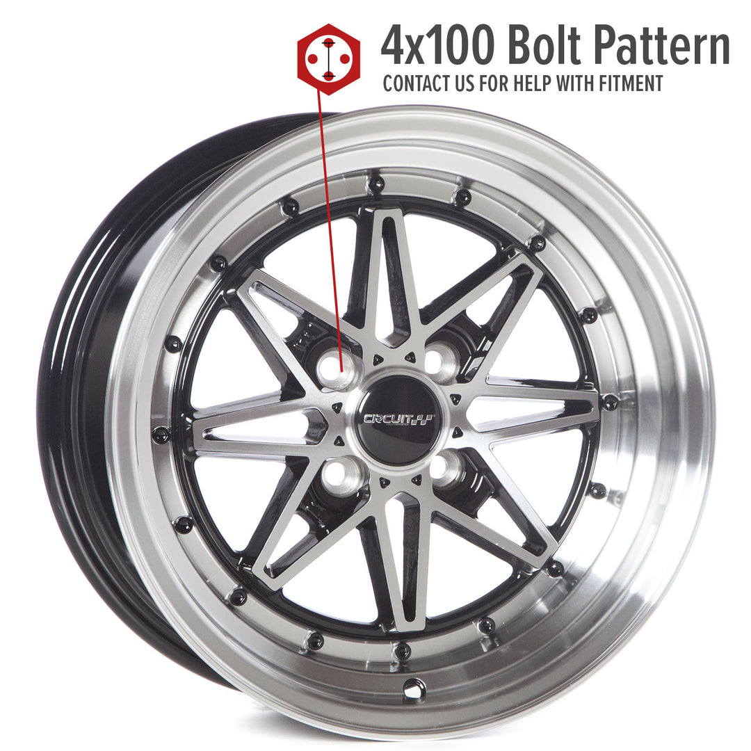 Circuit CP24 Gloss Black/Machined