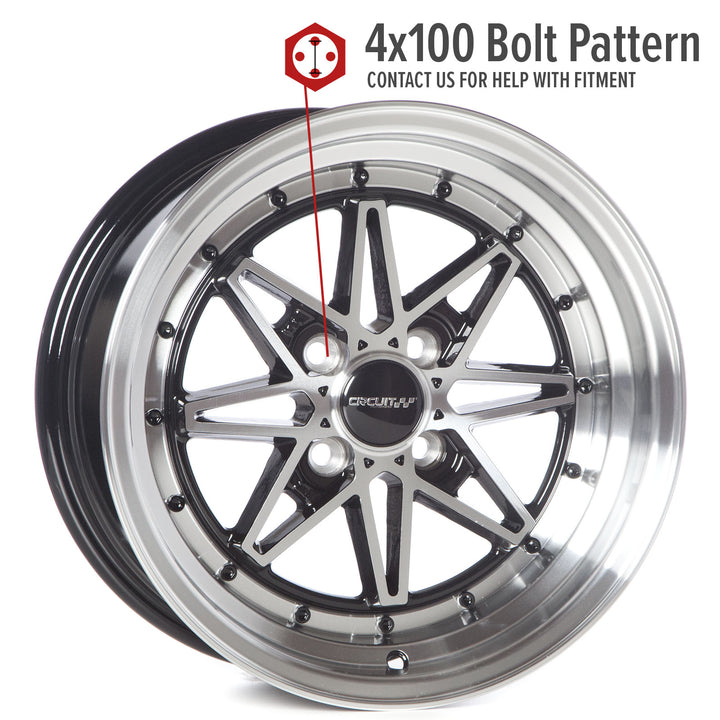 Circuit CP24 Gloss Black/Machined