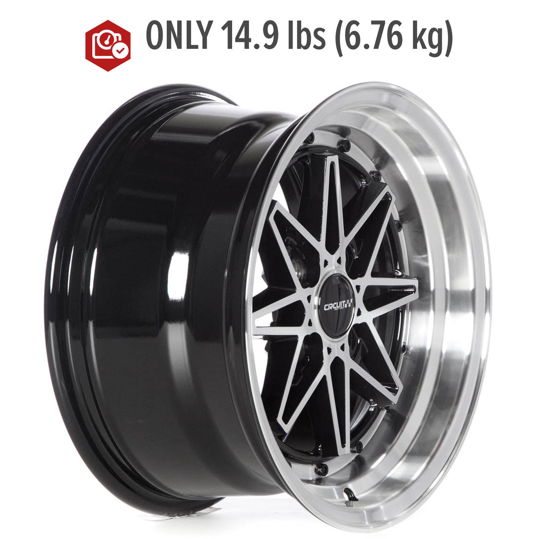 Circuit CP24 Gloss Black/Machined