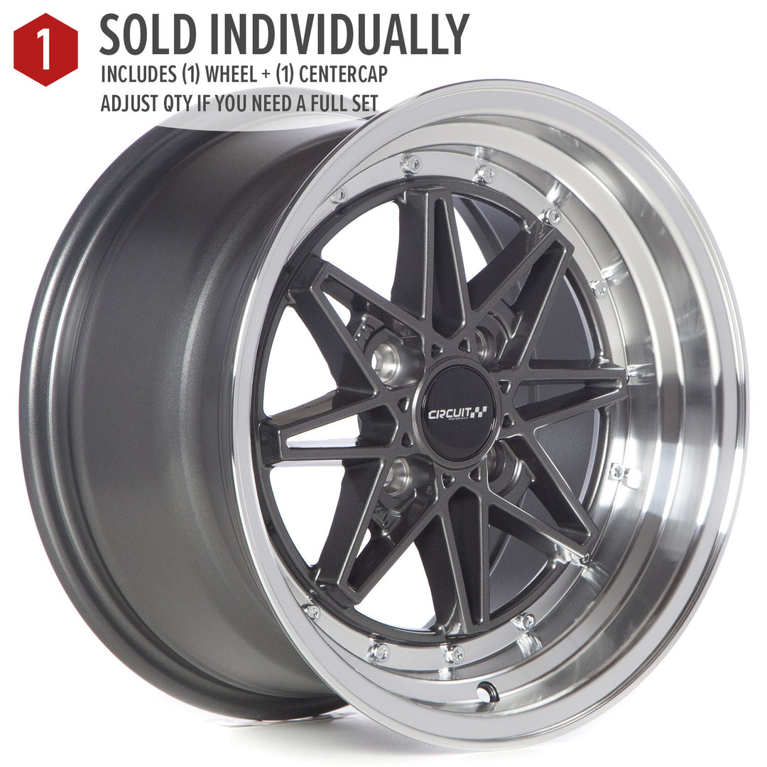 Circuit CP24 Gloss Gunmetal
