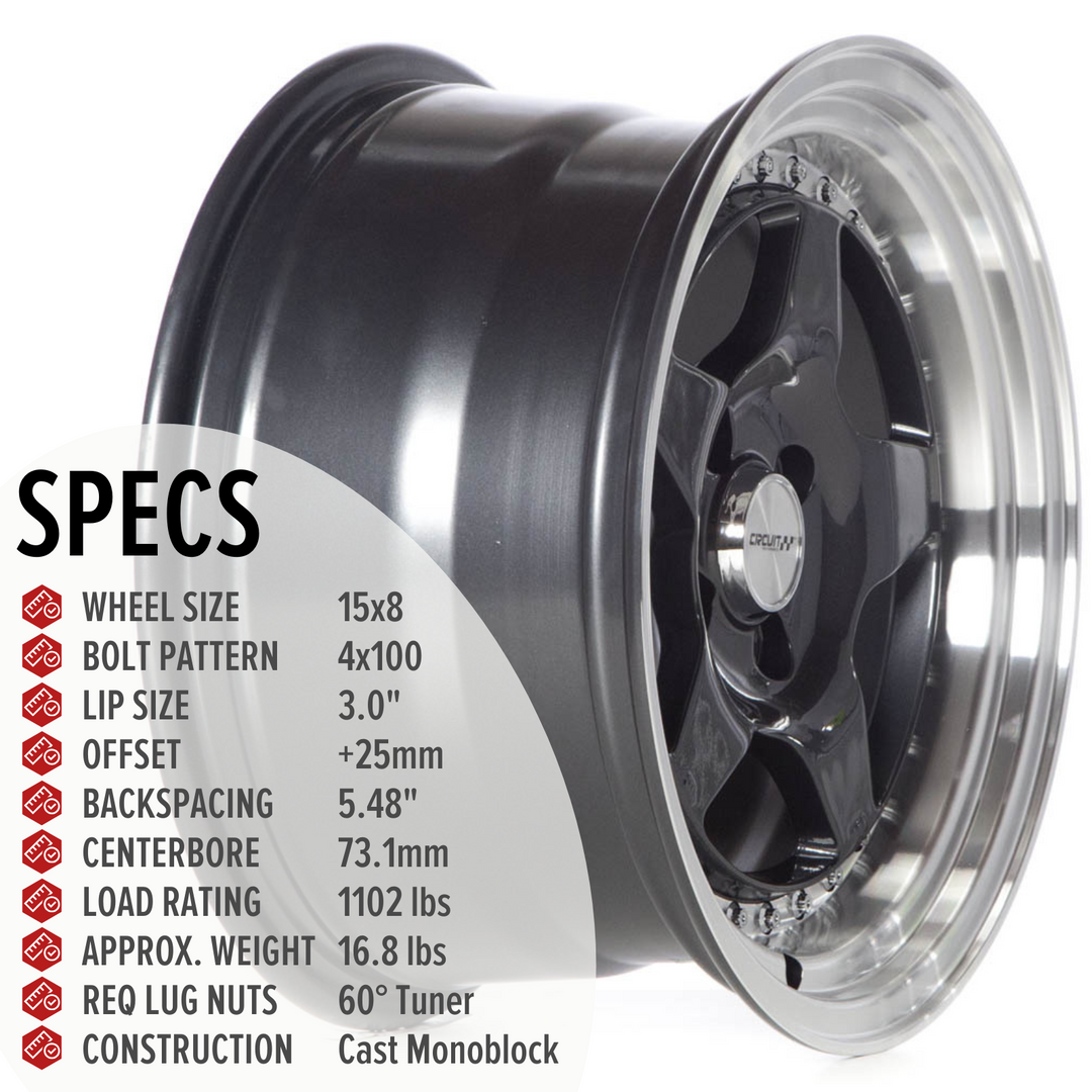 Circuit CP26 Gloss Gunmetal