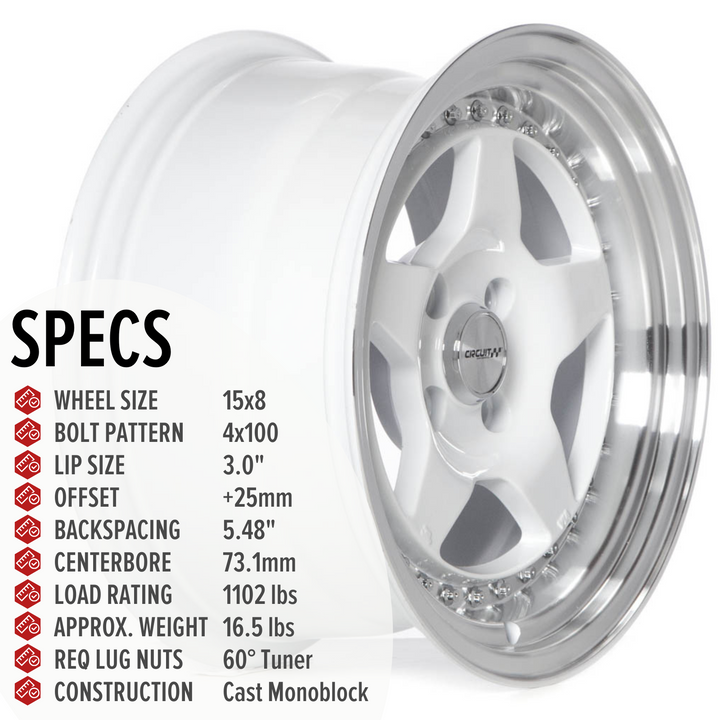 Circuit CP26 Gloss White