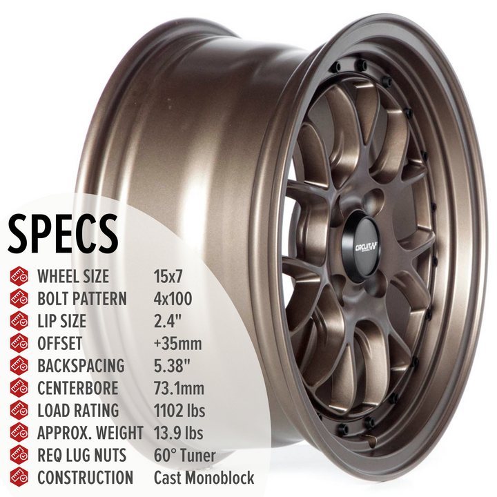Circuit CP27 Matte Bronze