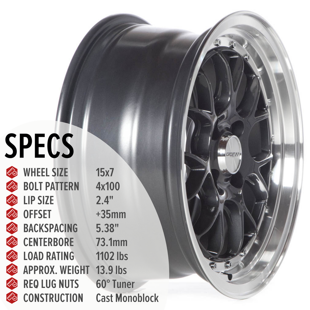 Circuit CP27 Gloss Gunmetal