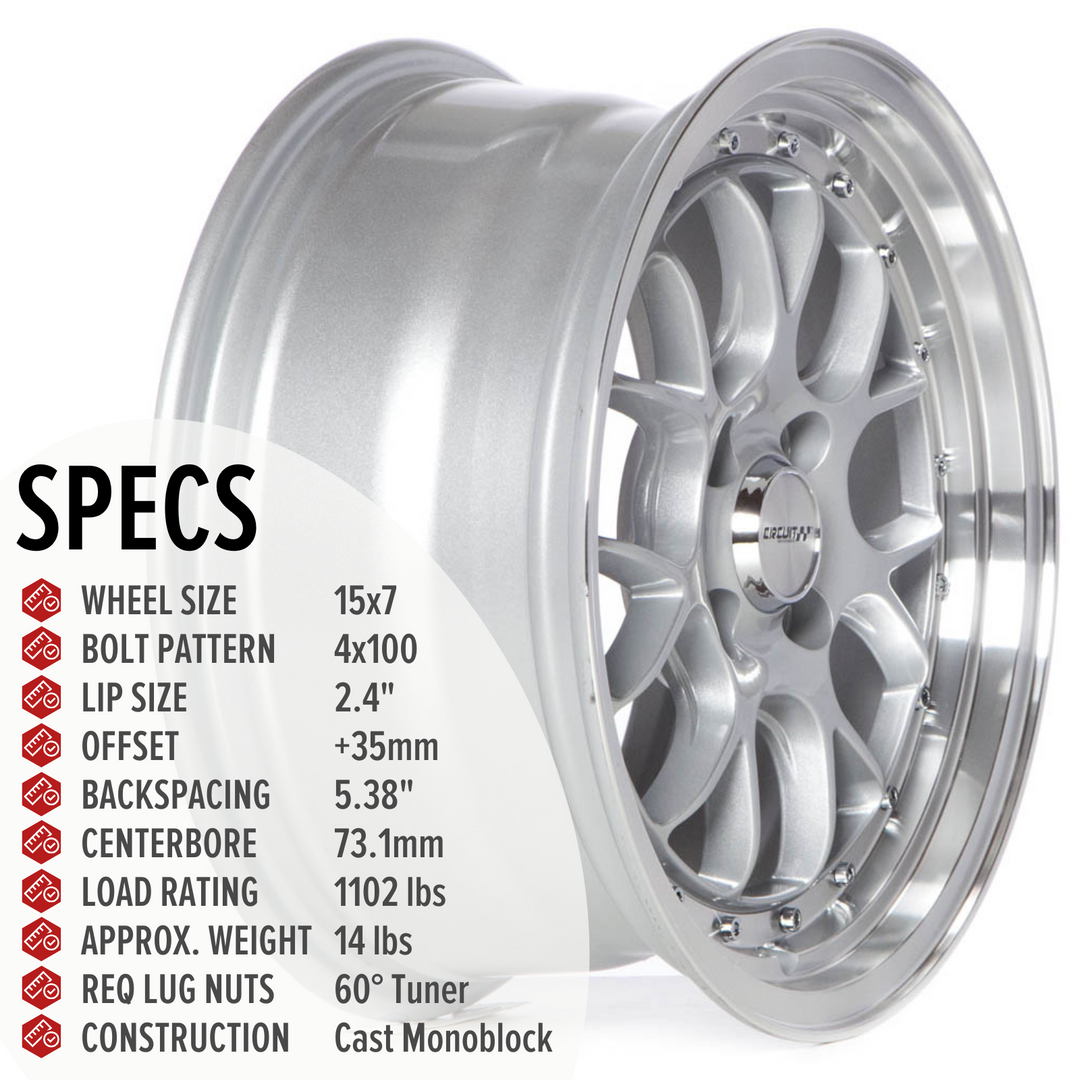 Circuit CP27 Gloss Silver