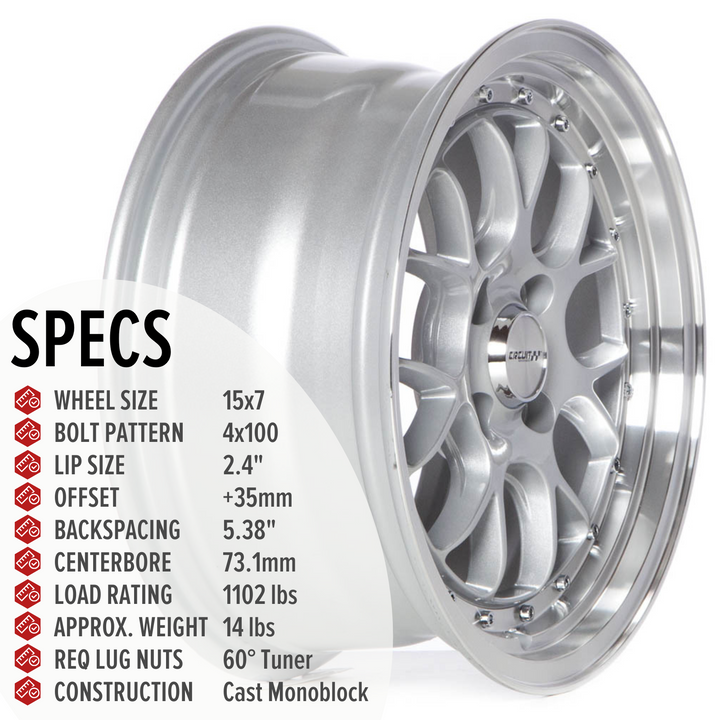 Circuit CP27 Gloss Silver